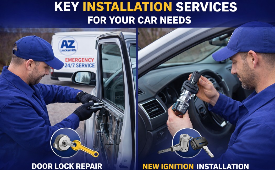 Key Installation Services Experts for Car Door Locks Key Installation Experts