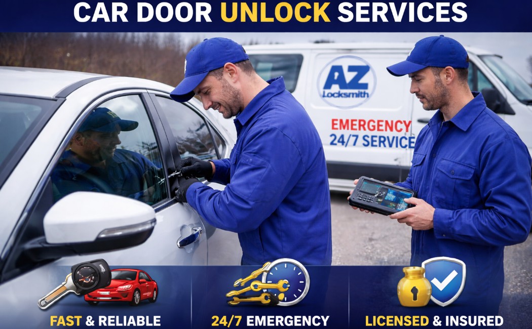 Professional Car Lockouts and Car Door Unlocking and Rekey Services Car Lockouts and Door Unlocking