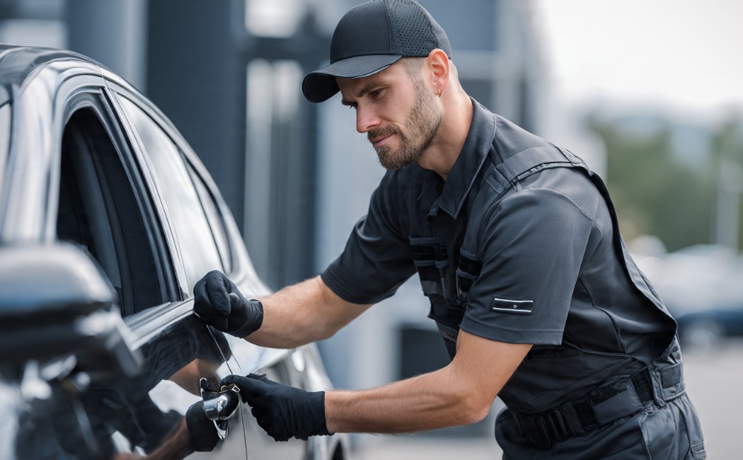 Car Door Unlock and New Key Installation 